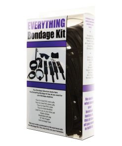Plesur Everything Bondage 12 Piece Kit - Black