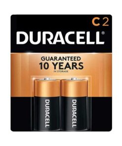 Duracell Alkaline Batteries - C Pack of 2