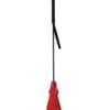 Rouge Tasseled Riding Crop - Red