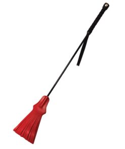 Rouge Tasseled Riding Crop - Red