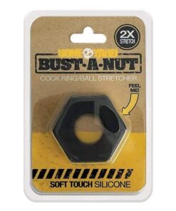 Boneyard Bust a Nut Cock Ring - Black