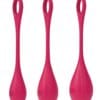 Satisfyer Yoni Power 1 Balls Training Set - Red