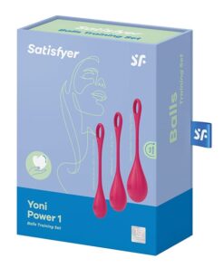 Satisfyer Yoni Power 1 Balls Training Set - Red