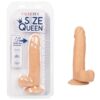 Size Queen 6" Dildo - Ivory