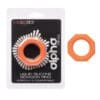 Alpha Liquid Silicone Sexagon Ring - Orange