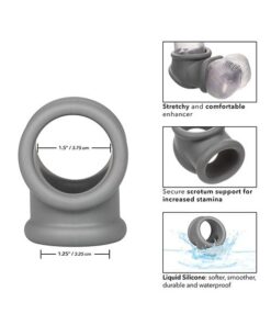 Alpha Liquid Silicone Precision Ring - Grey