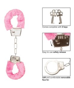 Playful Furry Cuffs - Pink