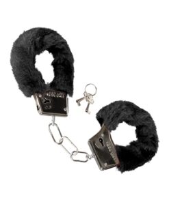 Playful Furry Cuffs - Black