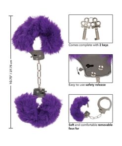 Ultra Fluffy Furry Cuffs - Purple