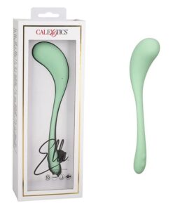 Elle Liquid Silicone Wand - Green