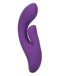 Stella Liquid Silicone Dual Pleaser - Purple