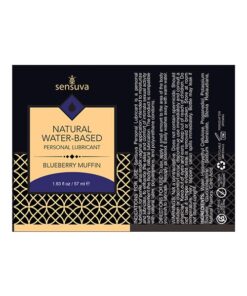 Sensuva Natural Water Based Personal Moisturizer - 1.93 oz Blueberry Muffin