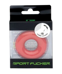 Sport Fucker Chubby Cockring - Red