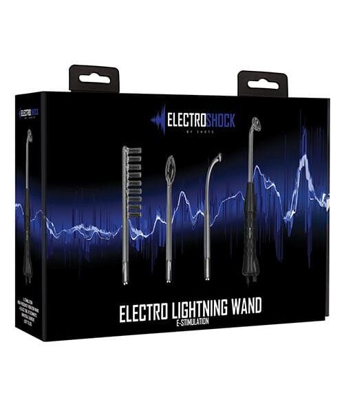 Shots Electroshock Lightning Wand - Black