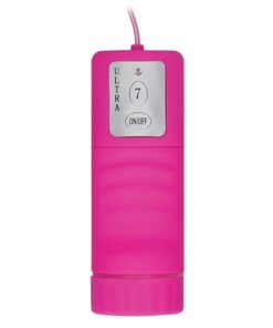 Shots Ouch Vibrating Silicone Strapless Strap On w/Controller - Pink