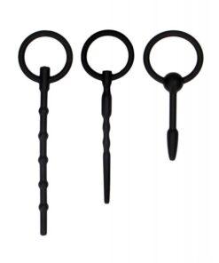 Shots Ouch Urethral Sounding Plug Set - Black