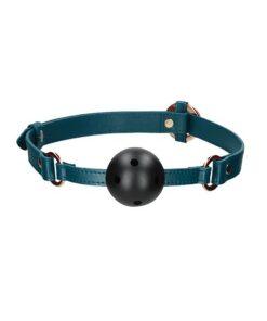 Shots Ouch Halo Breathable Ball Gag - Green