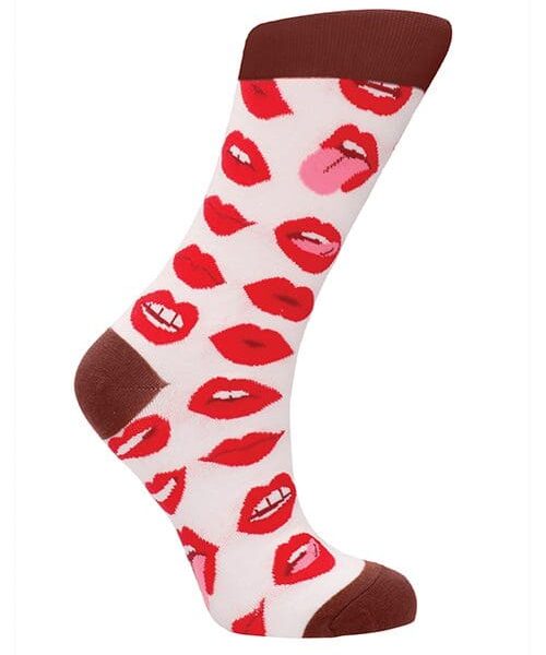 Shots Sexy Socks Lip Love - Female