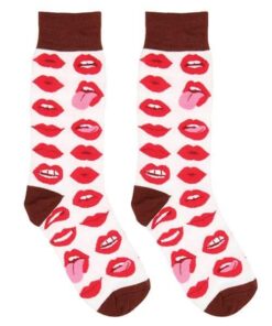 Shots Sexy Socks Lip Love - Female