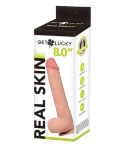 Voodoo Get Lucky 8.0" Real Skin Series - Flesh