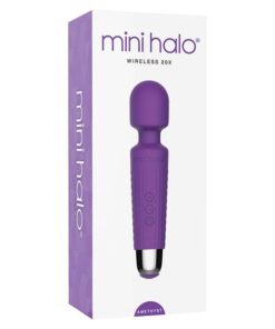 Mini Halo Wireless 20x Wand - Amethyst