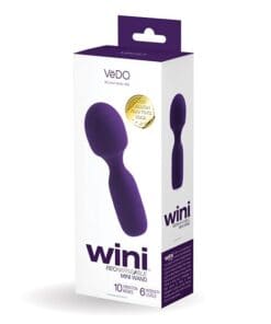 VeDo Wini Rechargeable Mini Wand - Deep Purple