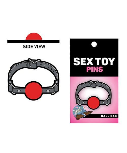 Wood Rocket Sex Toy Ball Gag Pin