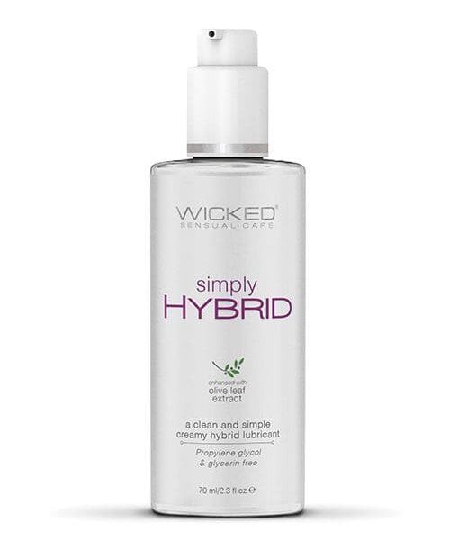 Wicked Sensual Care Simply Hybrid Lubricant - 2.3 oz