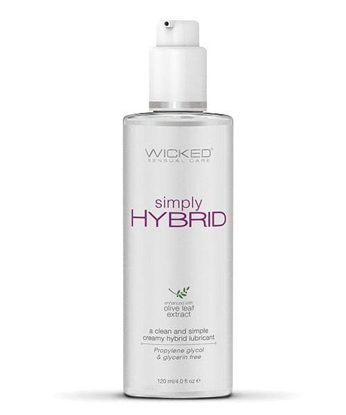 Wicked Sensual Care Simply Hybrid Lubricant - 4 oz