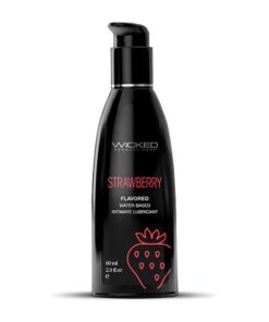 Wicked Sensual Care Water Based Lubricant - 2 oz Strawberry