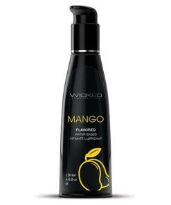 Wicked Sensual Care Water Based Lubricant - 4 oz Mango