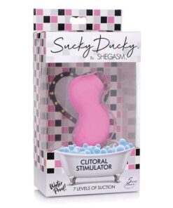 Inmi Shegasm Sucky Ducky Silicone Clitoral Stimulator - Pink