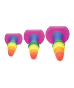 Frisky Rainbow Silicone Anal Trainer Set