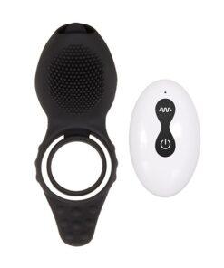 Zero Tolerance Mr. Flicker Vibrating Cock Ring - Black