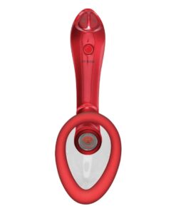 Bloom Intimate Body Automatic Vibrating Rechargeable Pump Limited Edition - Red