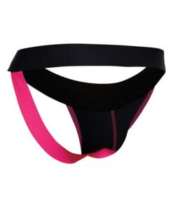 Male Basics Neon Jockstrap Coral MD